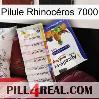 Pilule Rhinocéros 7000 11
